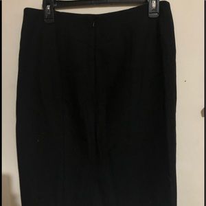 Loft black skirt